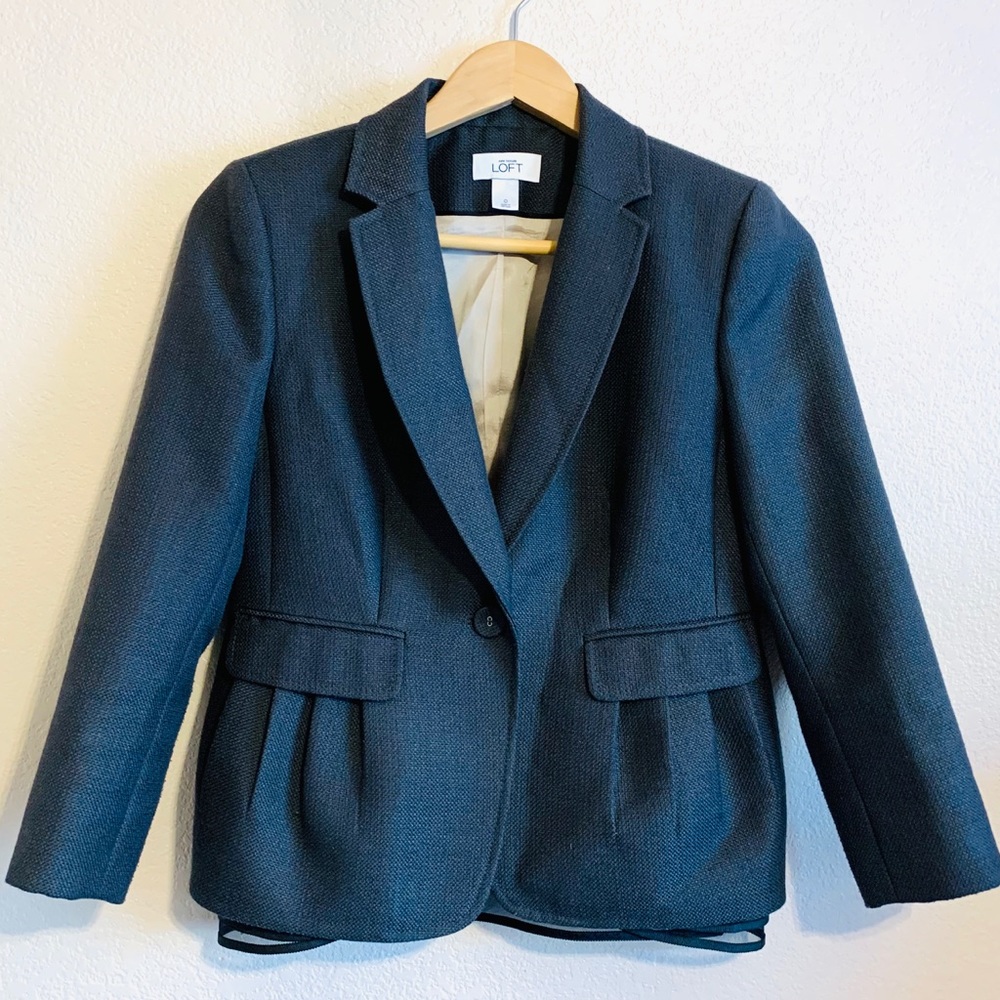 Ann Taylor LOFT Career Jacket With Peplum